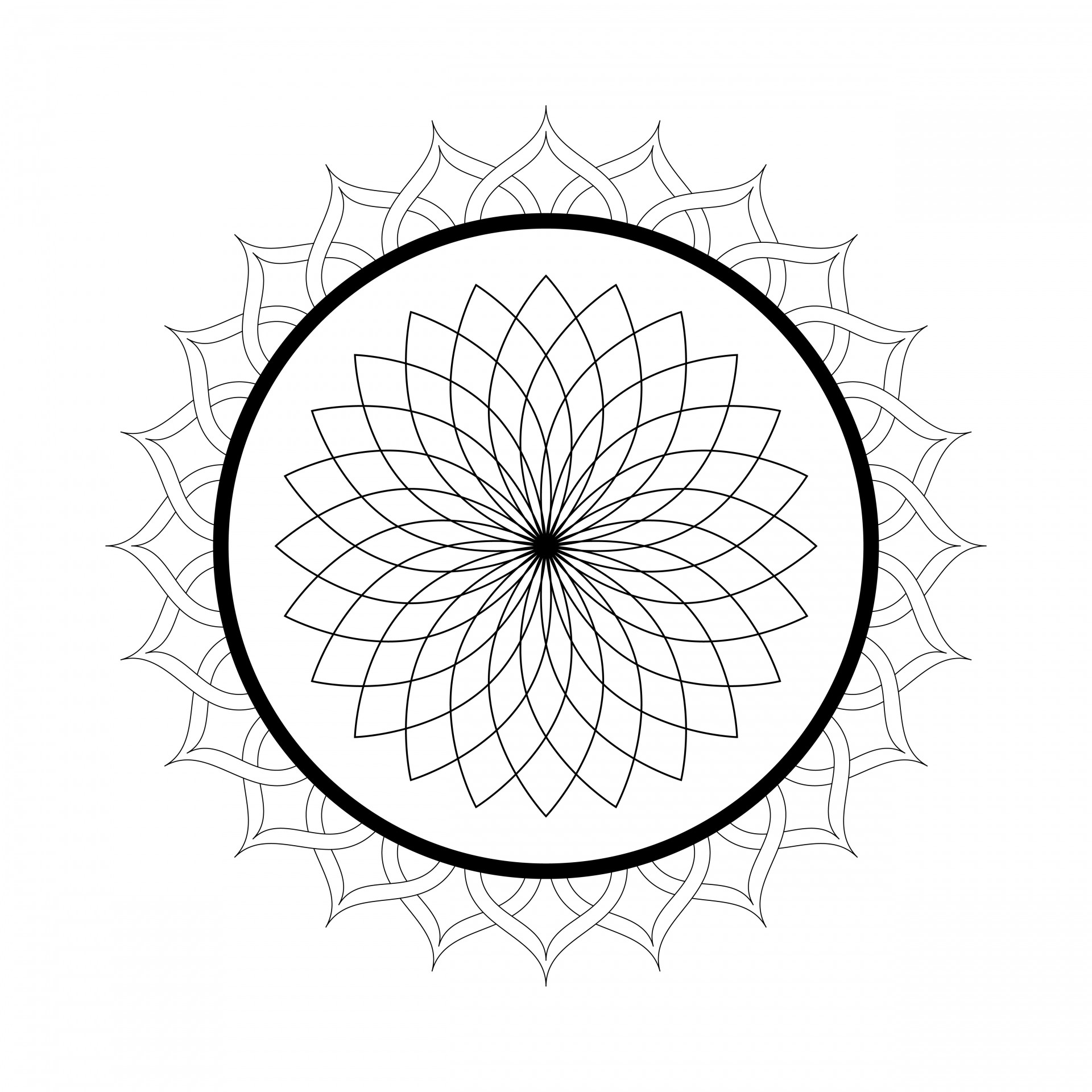 Free Printable Mandala Coloring Pages For Adults Best Coloring Pages For Kids