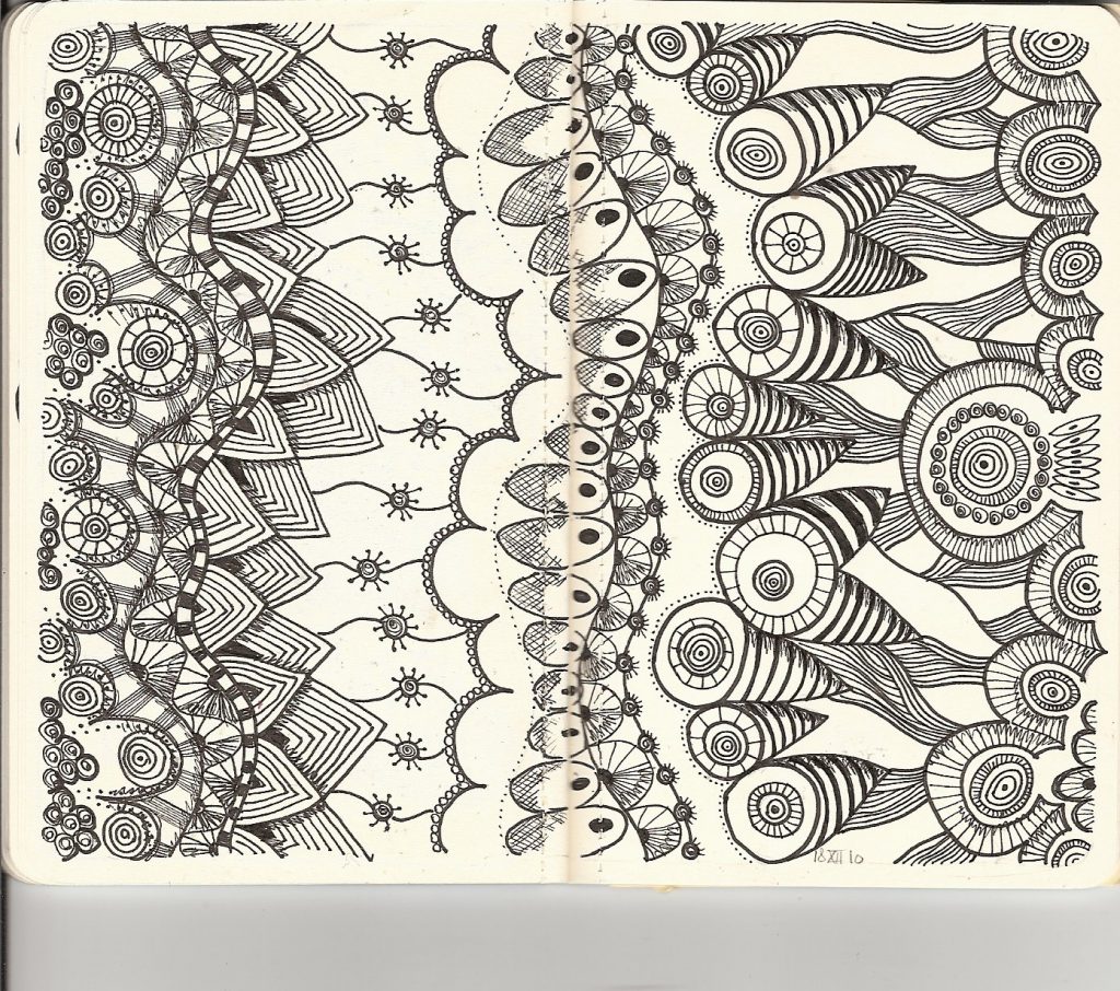 printable zentangle coloring pages