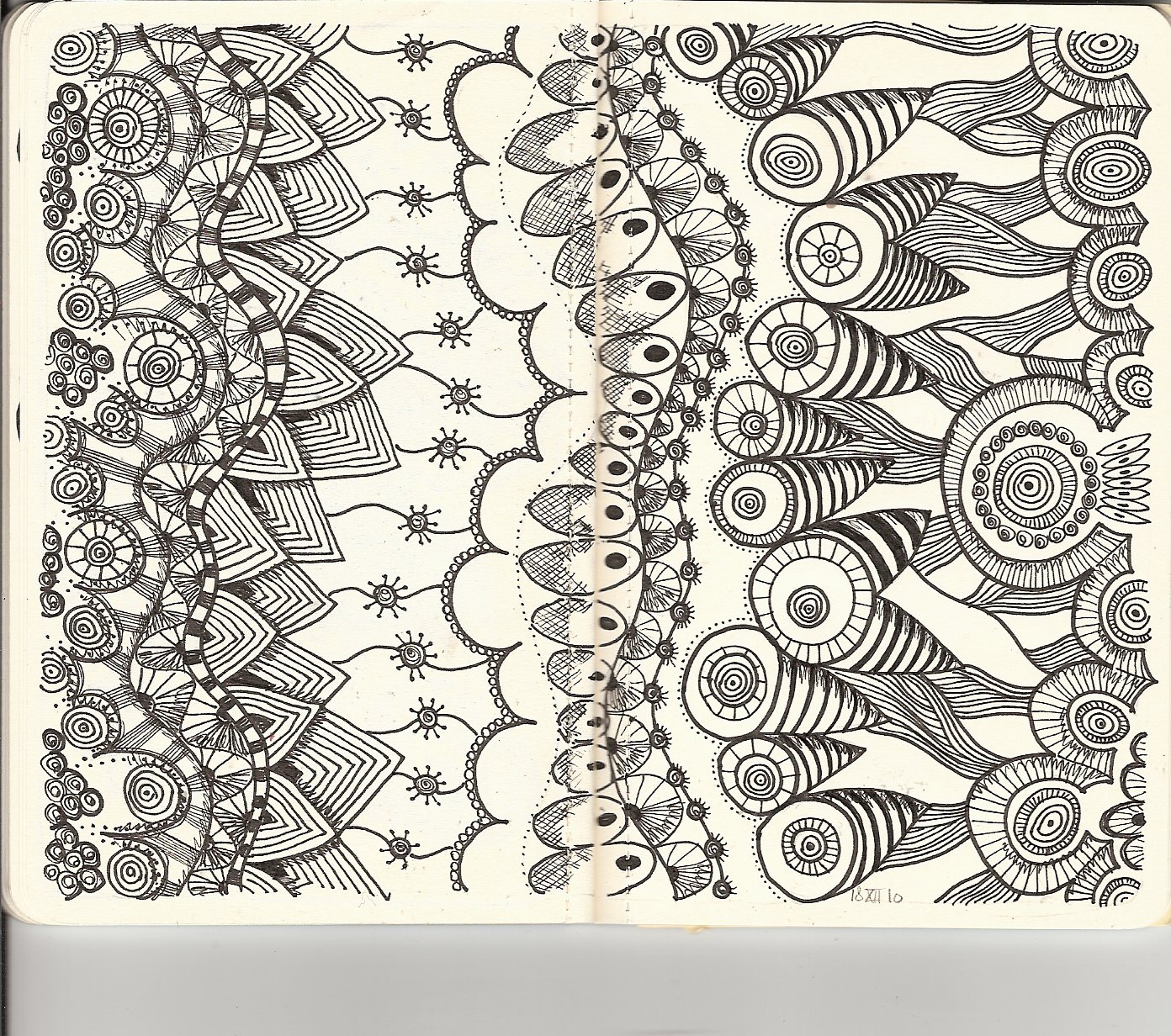 Free Printable Zentangle Cards For Drawing