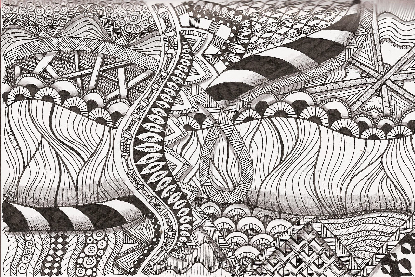 zentangle coloring pages treehouses - photo #37