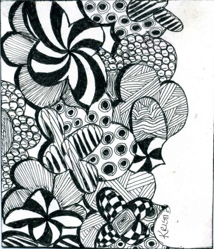 zentangle colouring pages