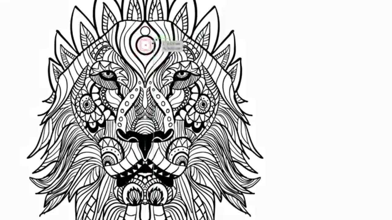 Zentangle Scenery Coloring Page Printable -  Portugal