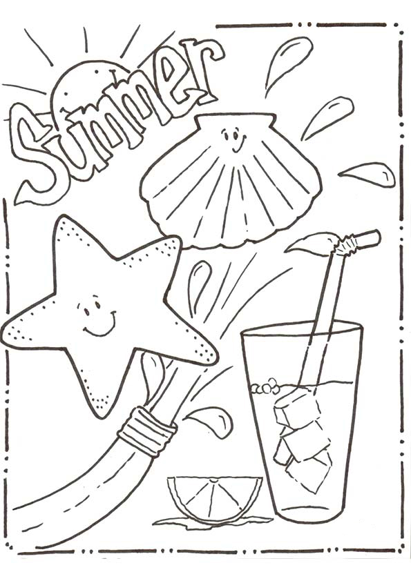 schools out for summer coloring pages