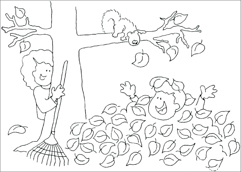 fall coloring pages