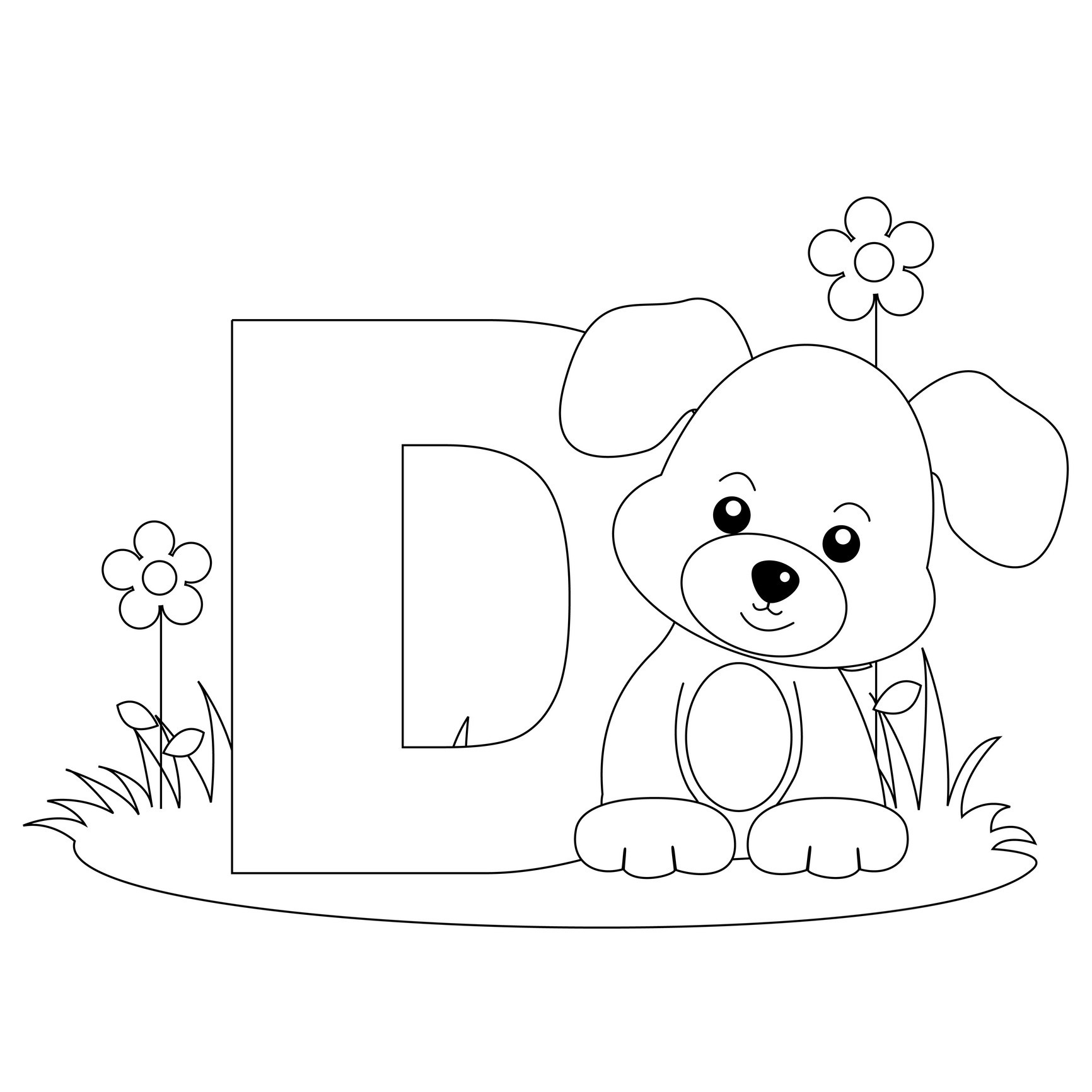 Free Printable Alphabet Coloring Pages for Kids - Best Coloring Pages