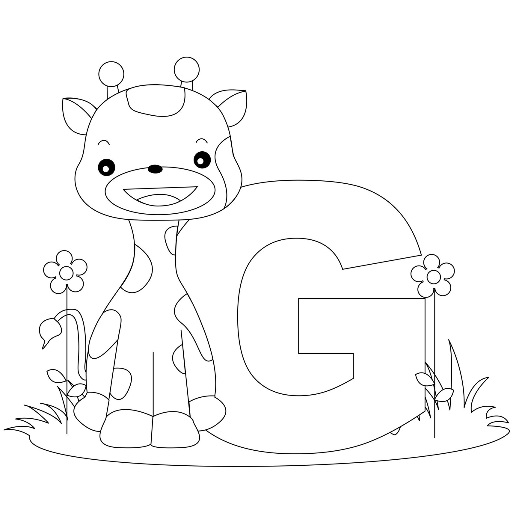 Coloring Pages Alphabet Free 4