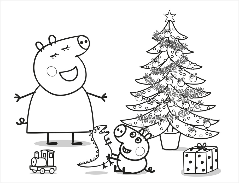 Peppa Pig Peppa para pintar, Peppa pig para colorear, Dibujo de peppa pig