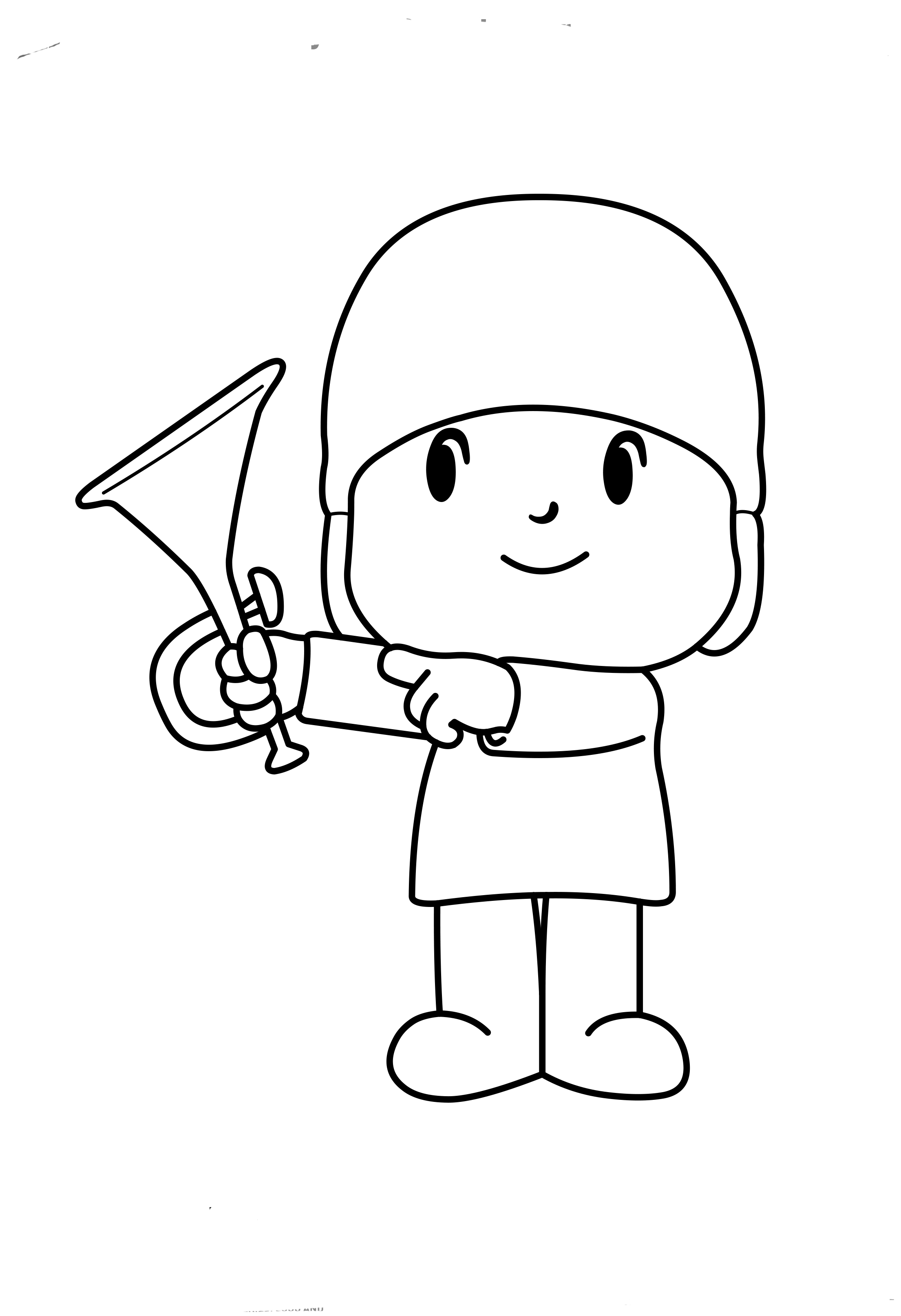 Pocoyo Páginas Para Colorear - Best Coloring Pages For Kids