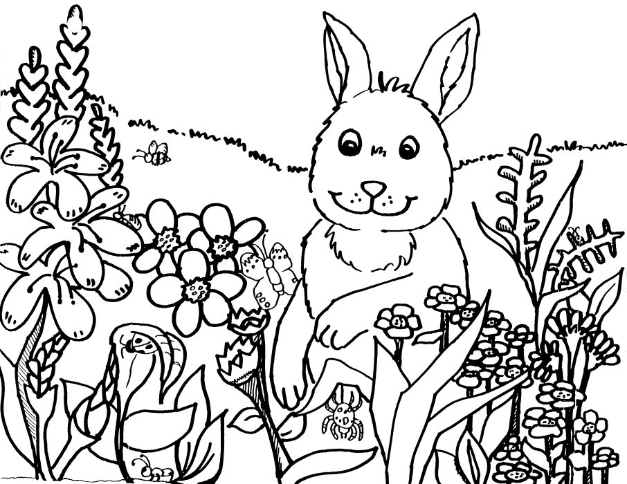 free printable flower coloring pages for kids  best