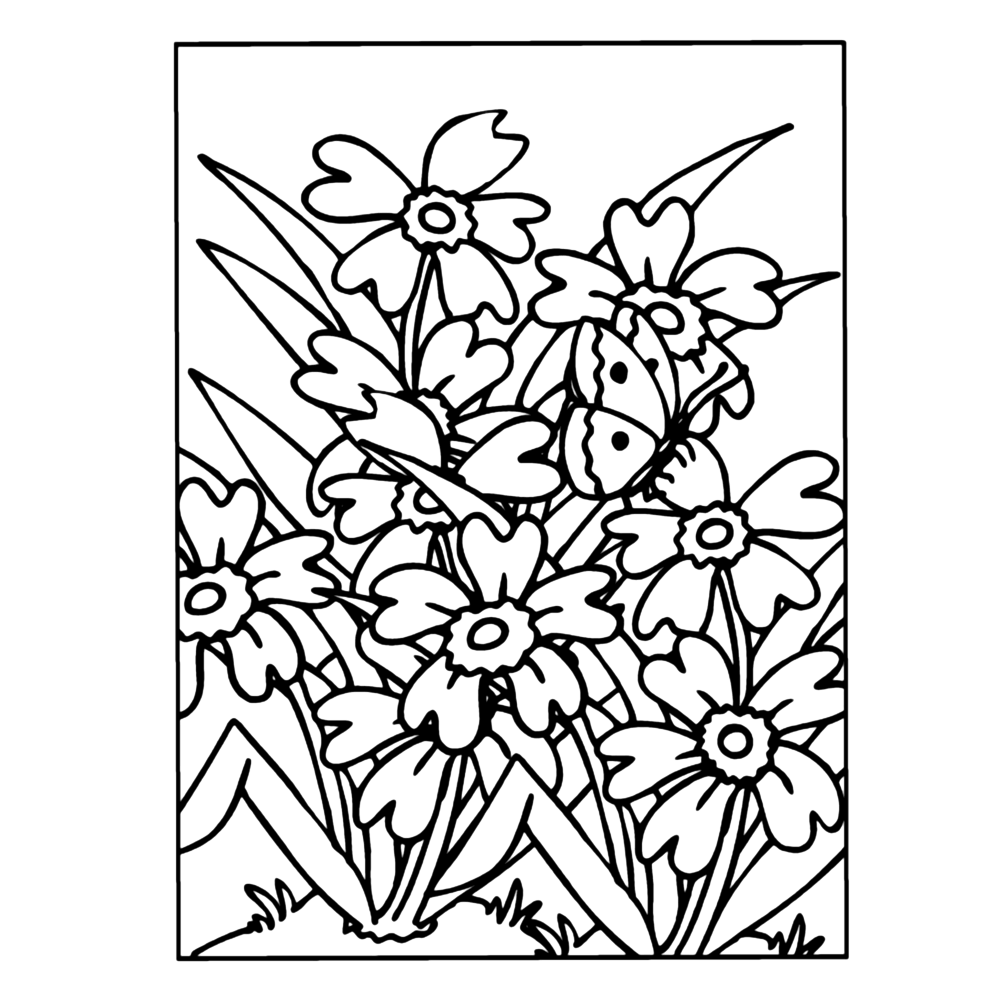 Simple Coloring Pages