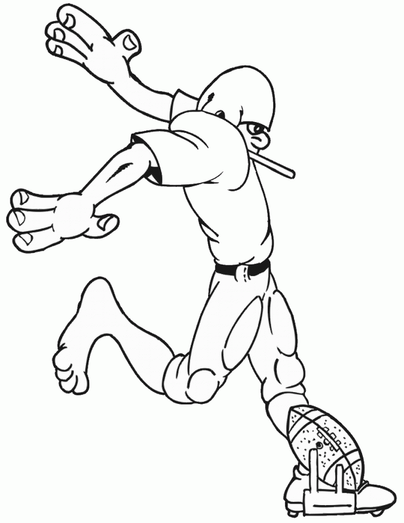 football coloring page pictures