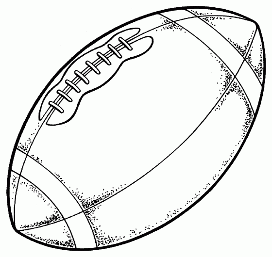 football coloring page