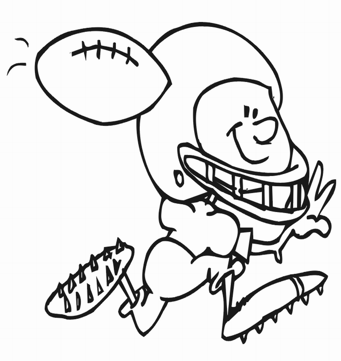 Free Printable Football Coloring Pages for Kids Best Coloring Pages