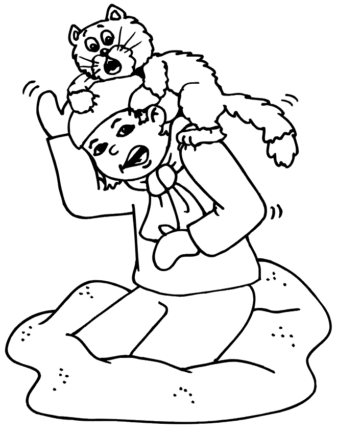 free kitten coloring pages