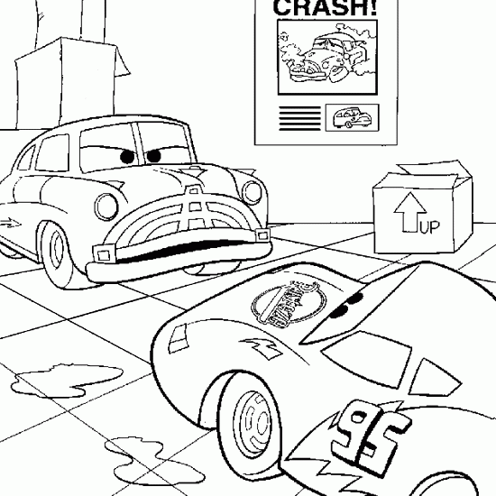 Free Printable Lightning McQueen Coloring Pages For Kids Best 