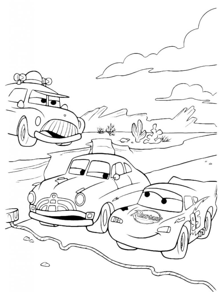 Free Printable Lightning McQueen Coloring Pages For Kids Best 