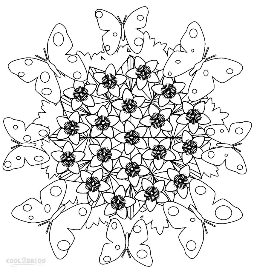 Free Printable Mandalas for Kids Best Coloring Pages For