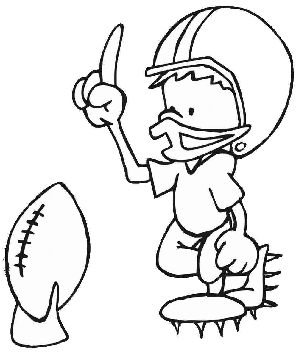 Free Printable Football Coloring Sheets - Printable World Holiday