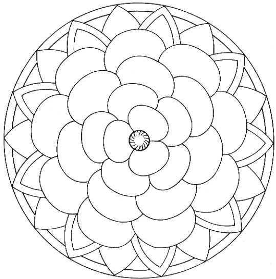 Free Printable Mandalas for Kids Best Coloring Pages For