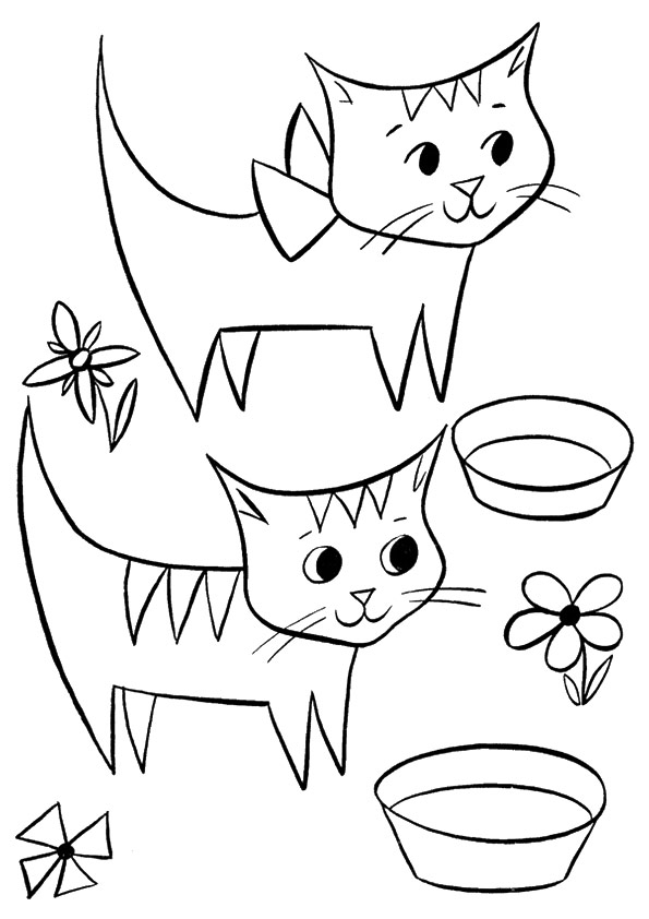 Free Printable Kitten Coloring Pages For Kids   Best Coloring Pages For ...