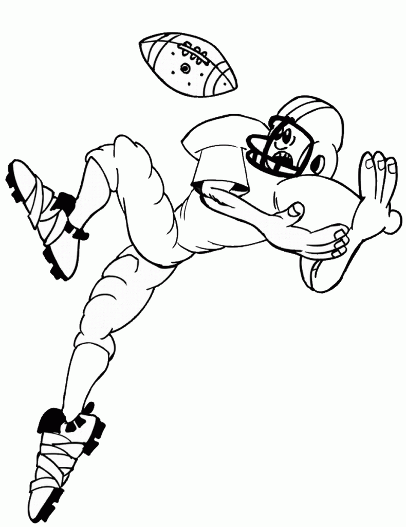 Download Free Printable Football Coloring Pages for Kids - Best ...