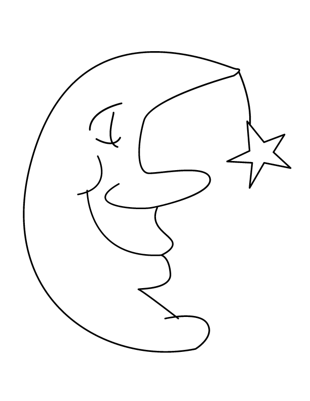 moon game coloring pages