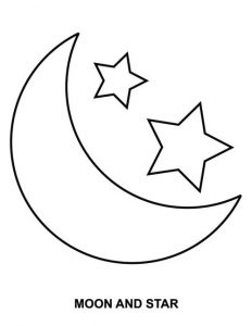 Free Printable Moon Coloring Pages for Kids - Best Coloring Pages For Kids