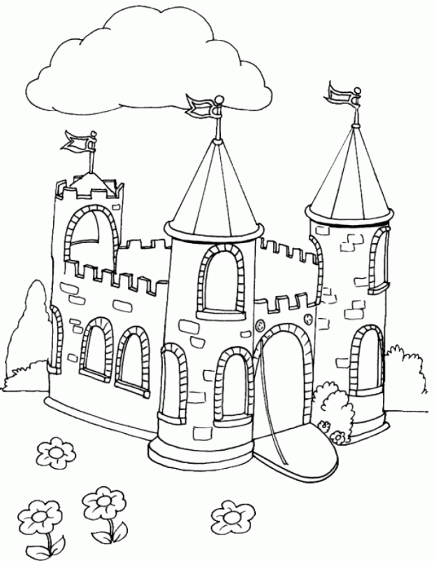 castle-fantasy-coloring-pages