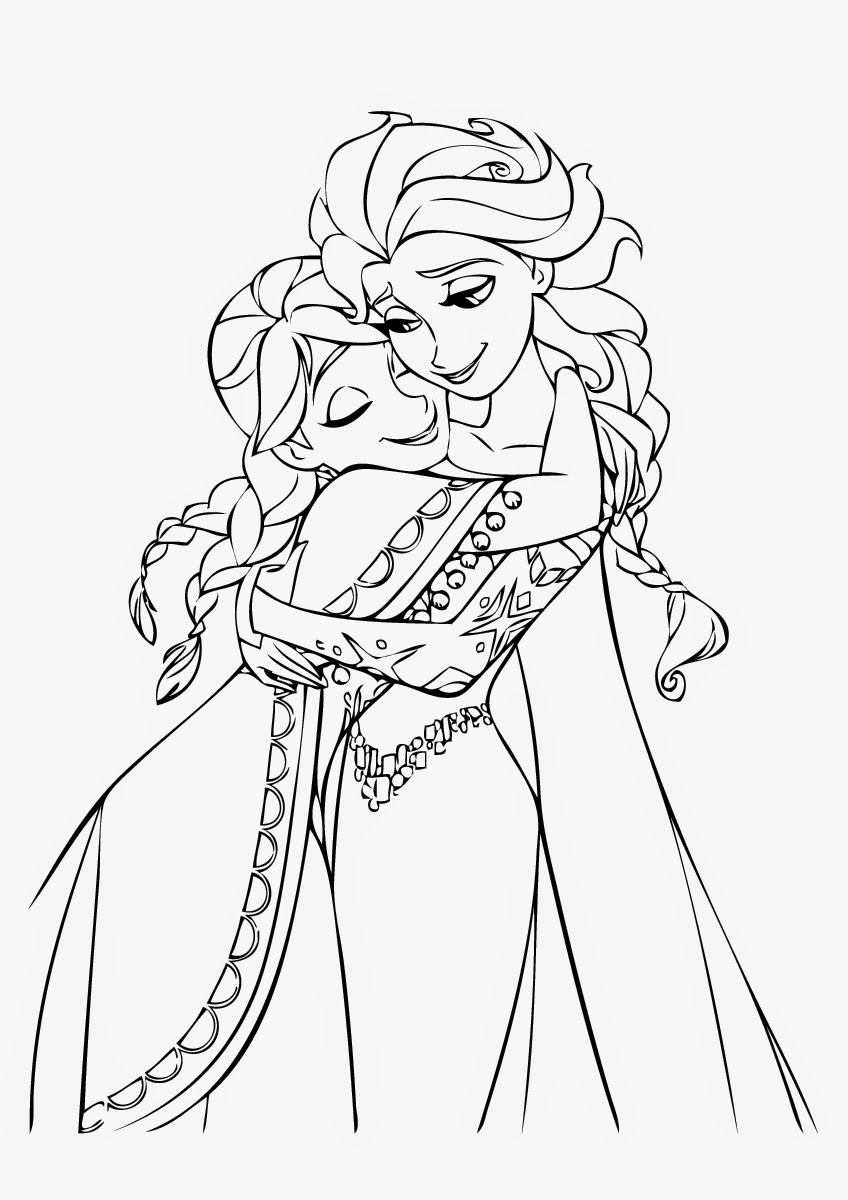 disneys frozen printable coloring pages