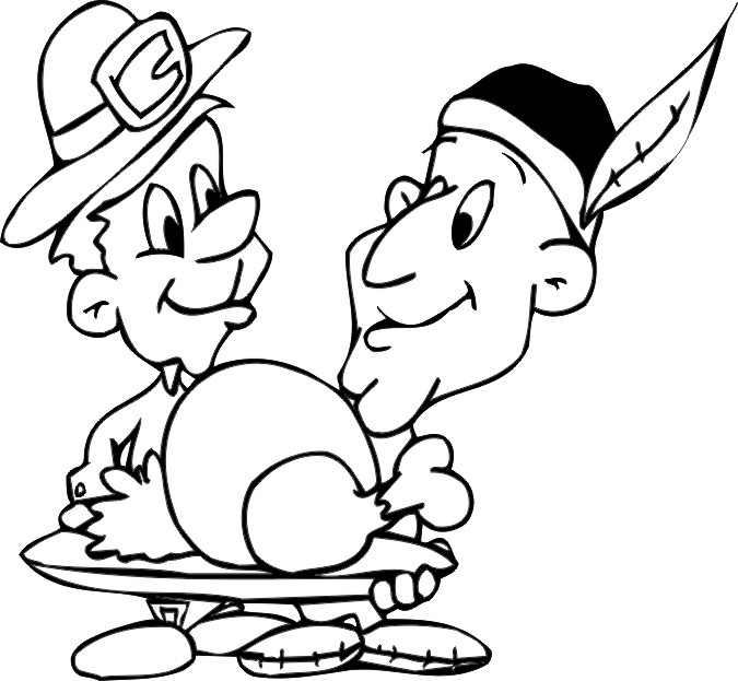 download-pilgrim-and-indian-for-coloring