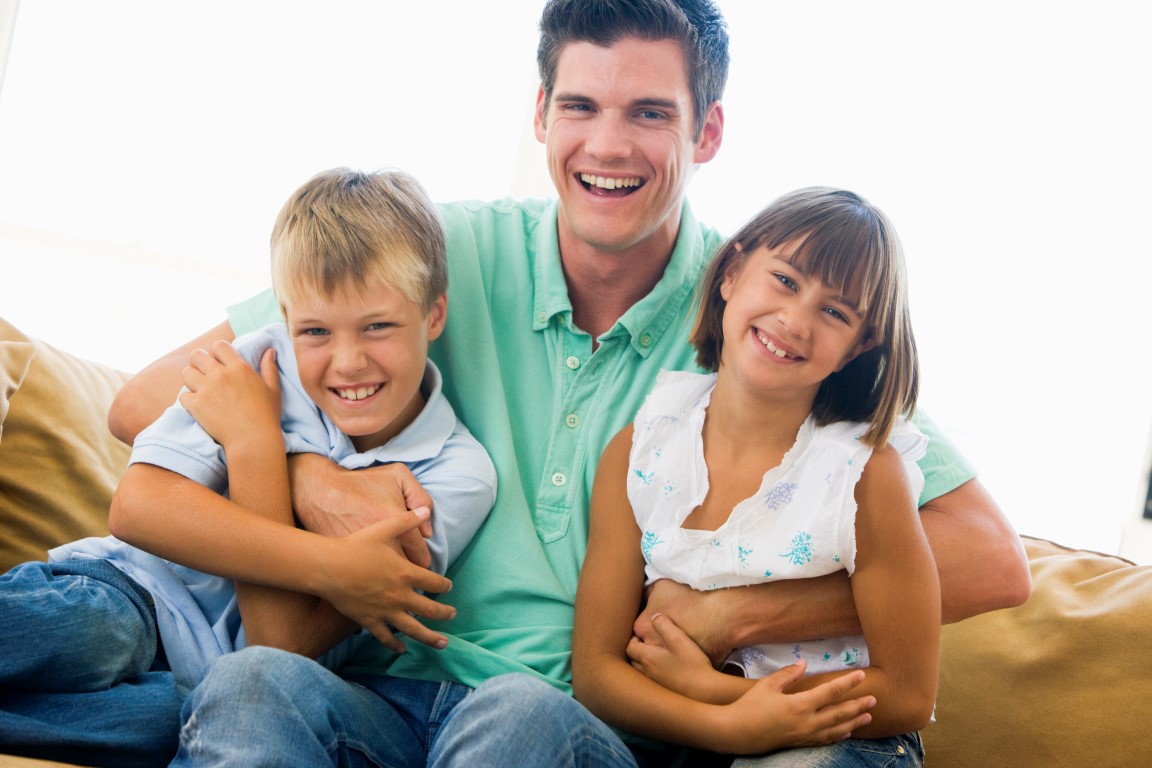 Family with two teenage sons. На содержание двоих несовершеннолетних