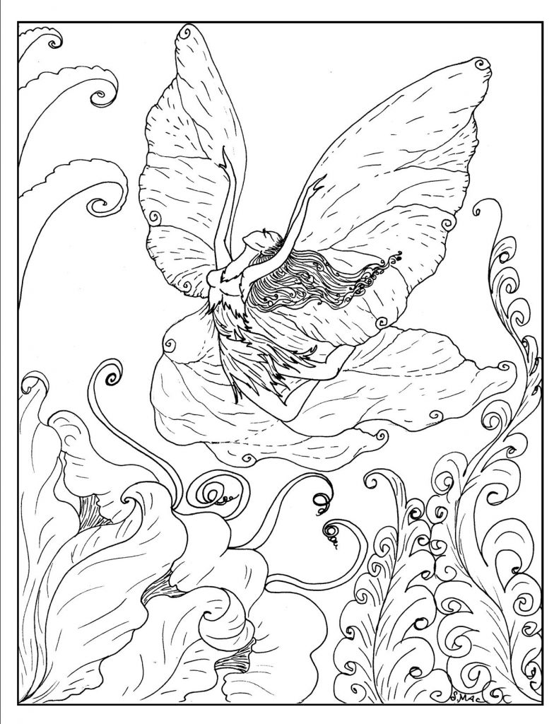 fairy-fantasy-coloring-pages