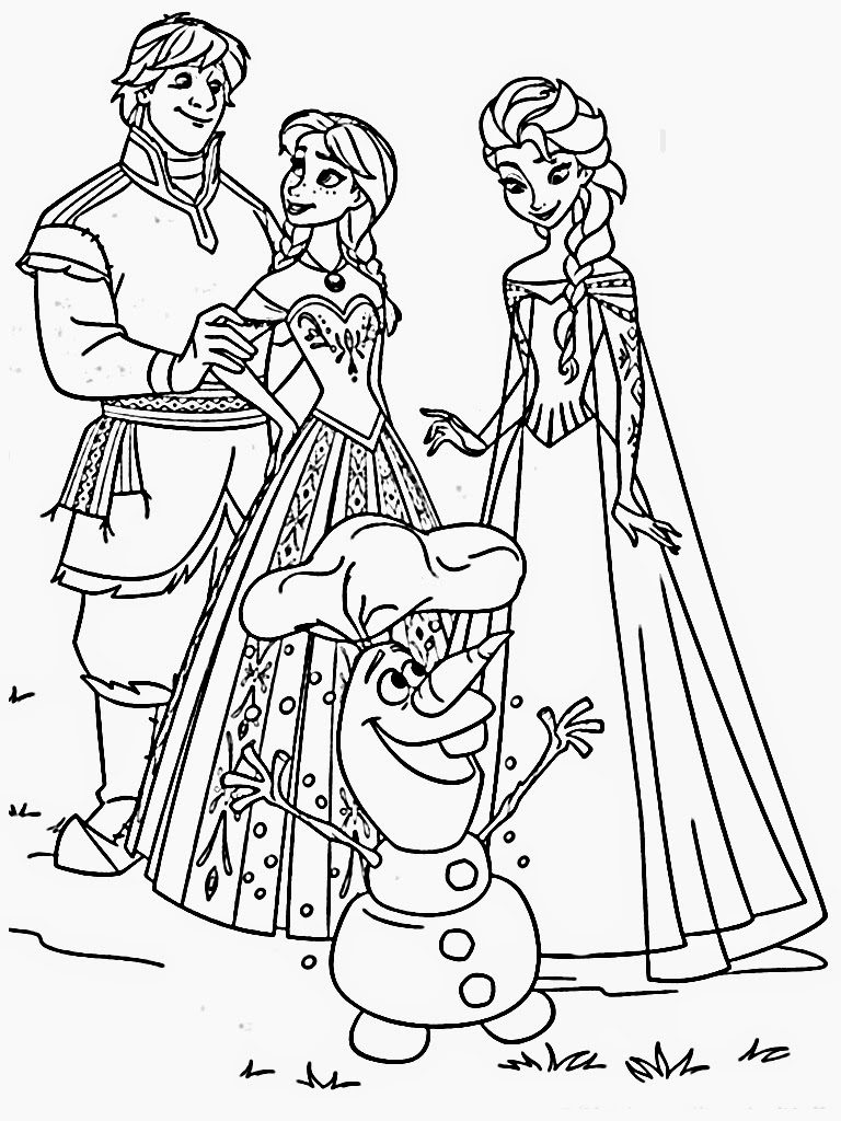 free-frozen-coloring-pages