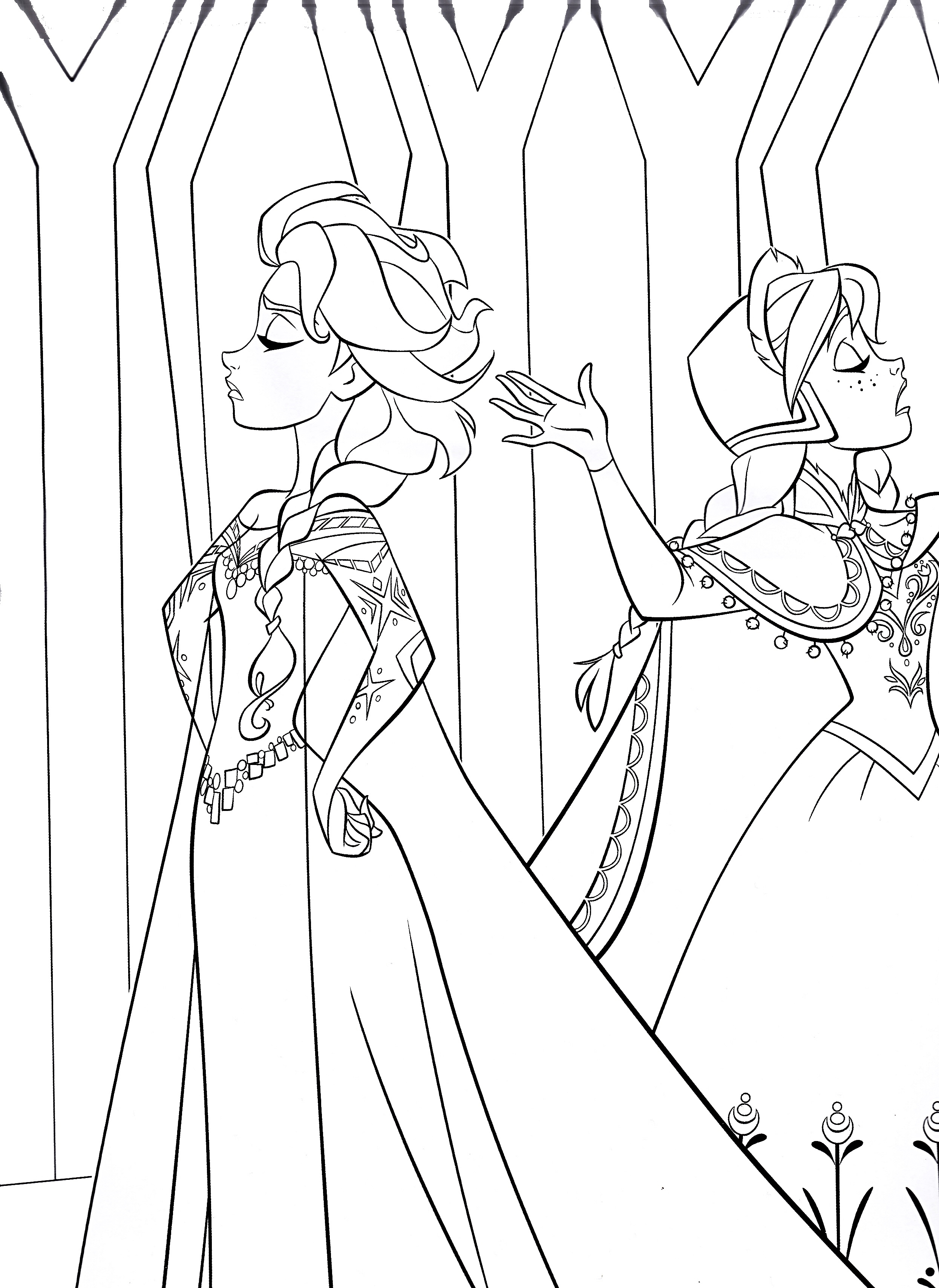 Free Printable Frozen Coloring Pages For Kids Best Coloring Pages For 