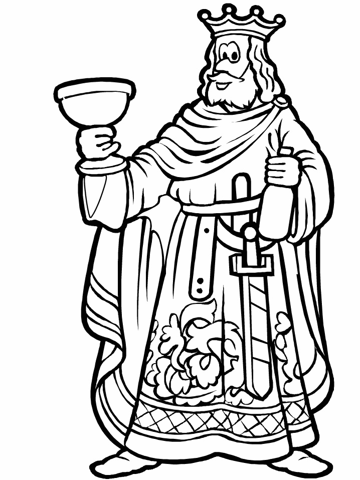 king-fantasy-coloring-pages