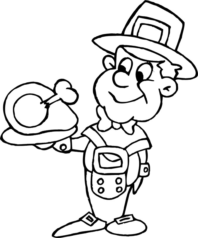 Free Printable Pilgrim Coloring Pages for Kids - Best Coloring Pages