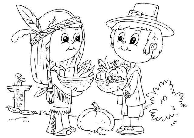 Free Printable Pilgrim Coloring Pages for Kids - Best Coloring Pages