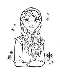 Free Printable Frozen Coloring Pages for Kids - Best Coloring Pages For ...