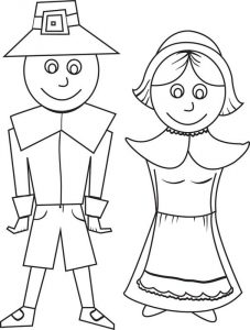 Free Printable Pilgrim Coloring Pages for Kids - Best Coloring Pages