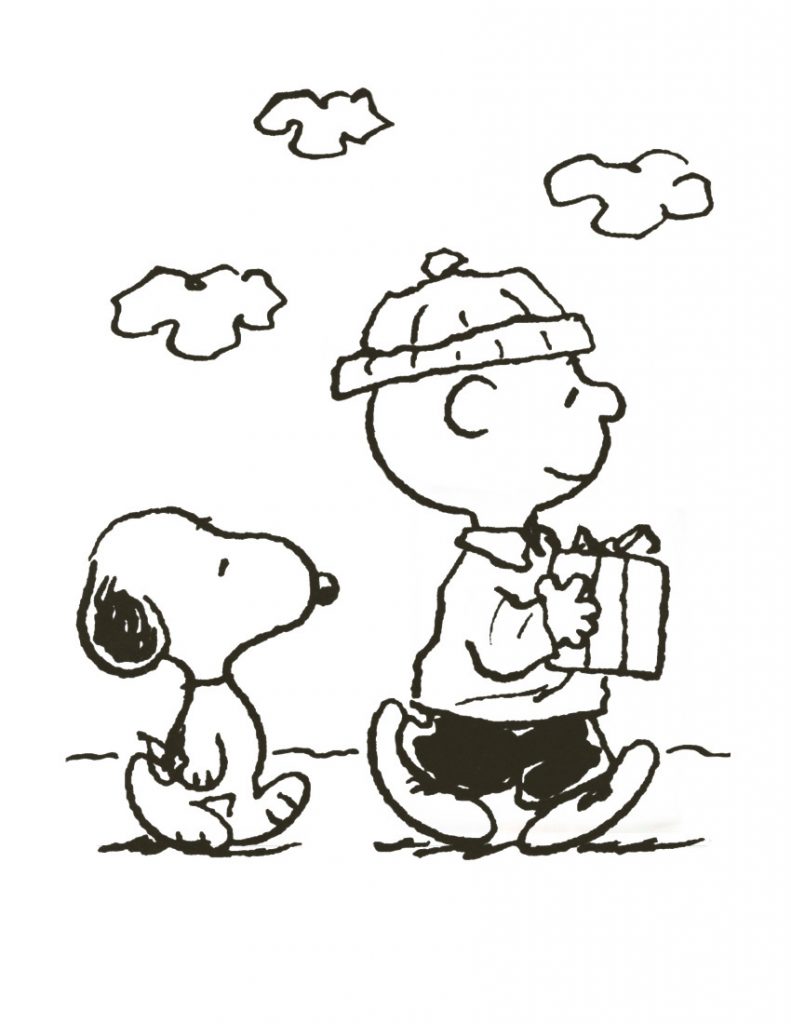 Free Printable Charlie Brown Christmas Coloring Pages For