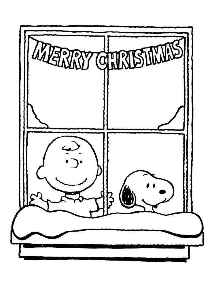 Free Printable Charlie Brown Christmas Coloring Pages For Kids - Best