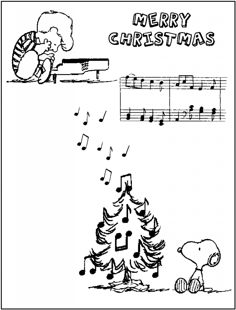 Charlie Brown Christmas Free Printables