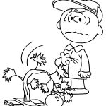 Charlie Brown Christmas Tree Coloring Page