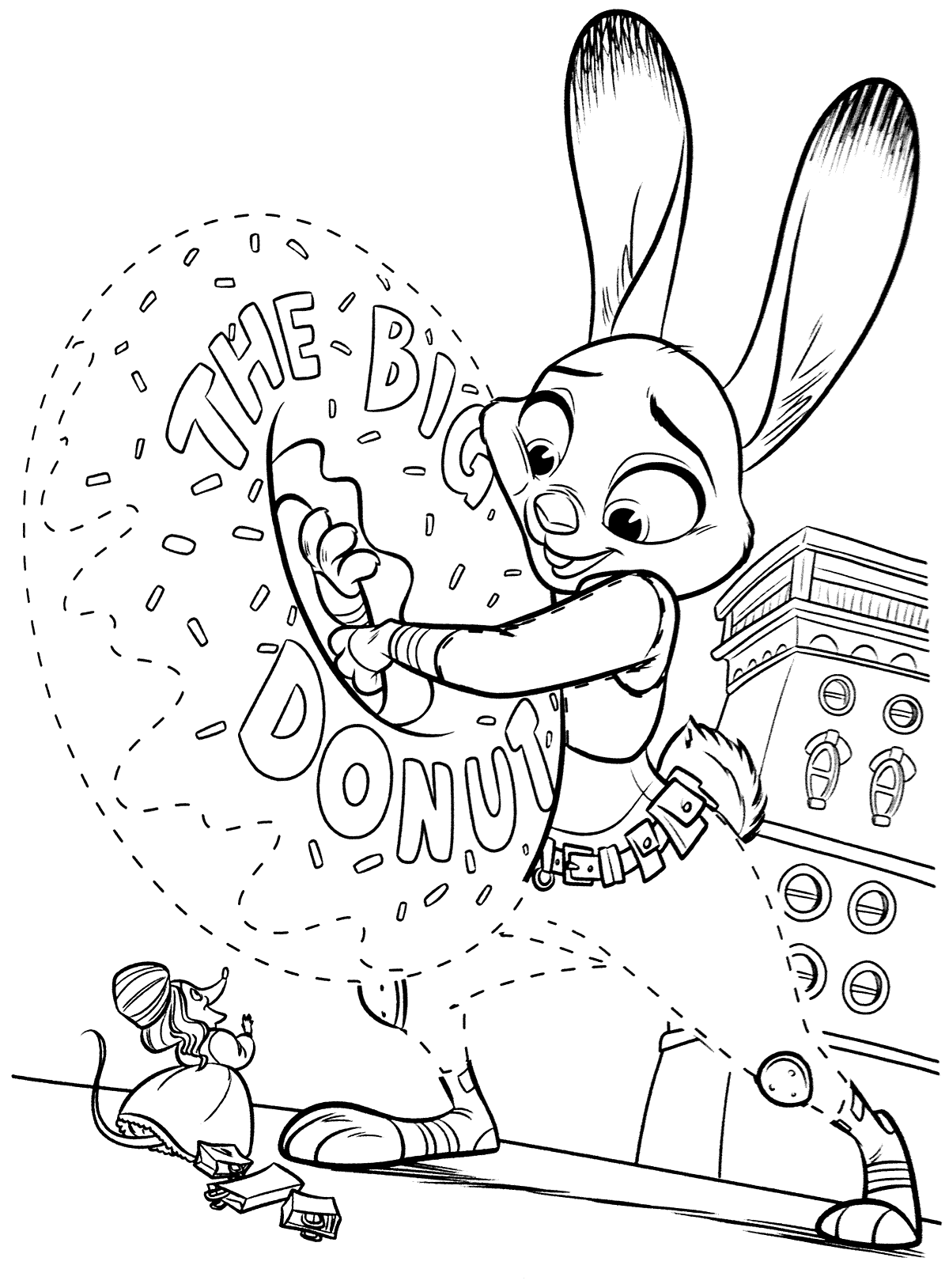 Zootopia Coloring Pages - Best Coloring Pages For Kids