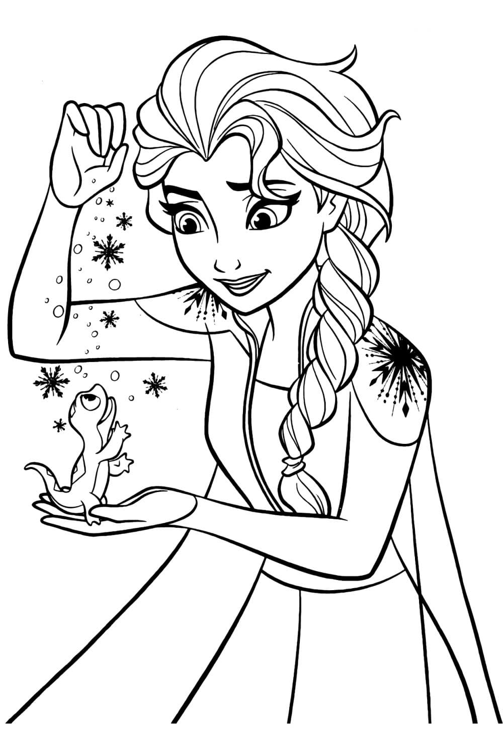 Free Printable Elsa Coloring Pages for Kids - Best Coloring Pages