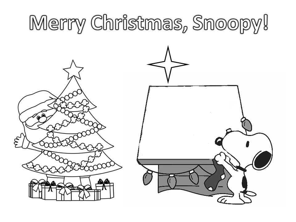 free printable charlie brown christmas coloring pages for