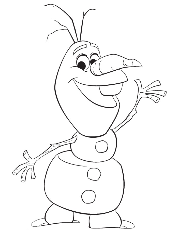 frozens olaf coloring pages best coloring pages for kids