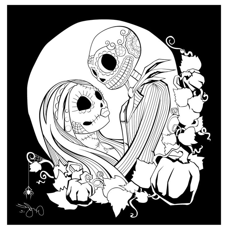 free-printable-nightmare-before-christmas-coloring-pages-best