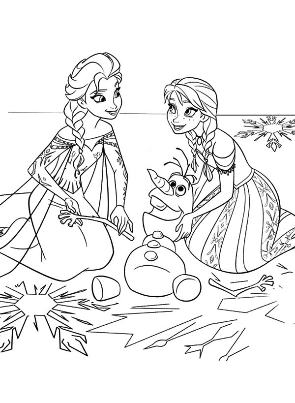 Frozens Olaf Coloring Pages Best Coloring Pages For Kids