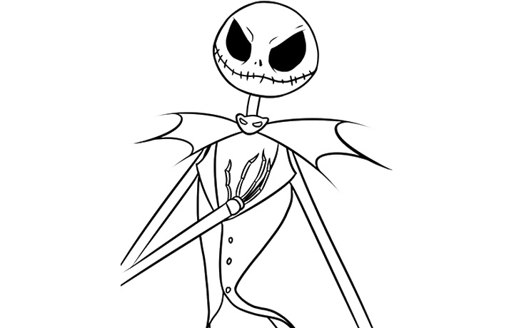 Printable Nightmare Before Christmas Coloring Pages